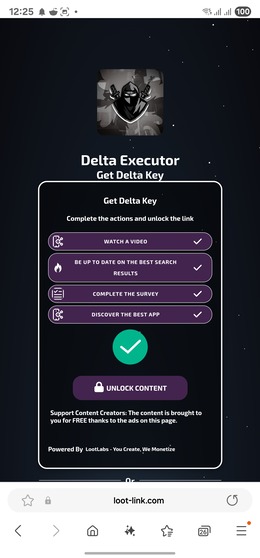 Unlock Content